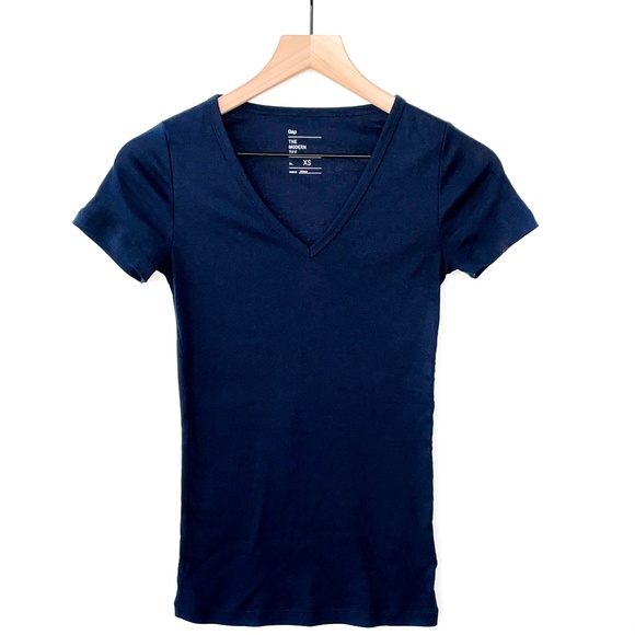 GAP Tops - GAP The Modern Tee Navy Short Sleeve Shirt Size XS